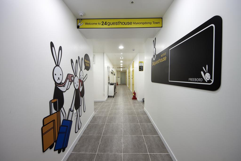 24 Guesthouse Myeongdong Town Сеул Экстерьер фото